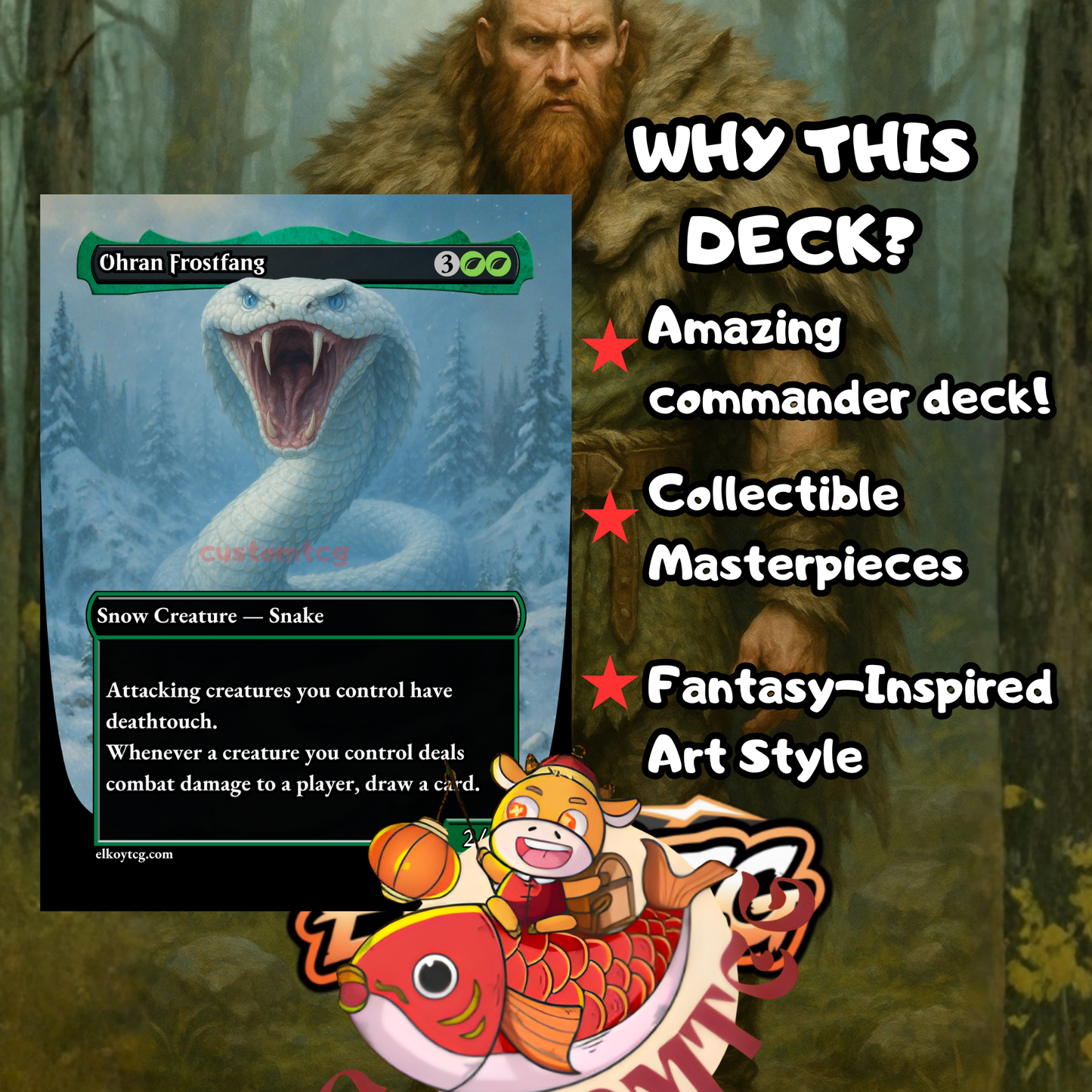 Fynn, the Fangbearer – Custom Deck