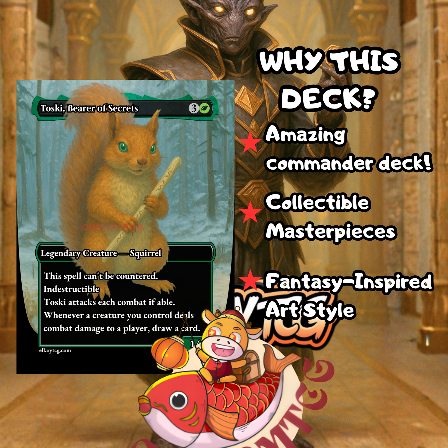 Gonti, Canny Acquisitor Custom Deck