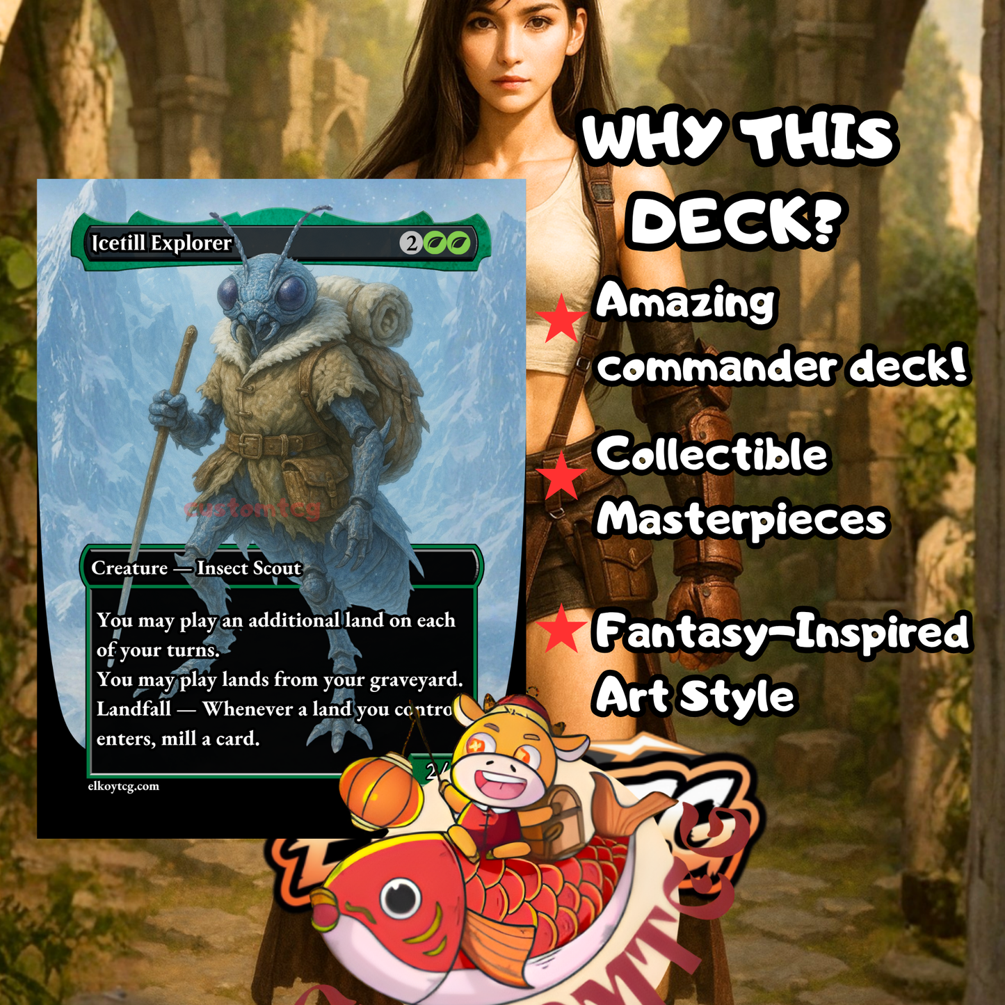 Tifa Lockhart Custom Deck