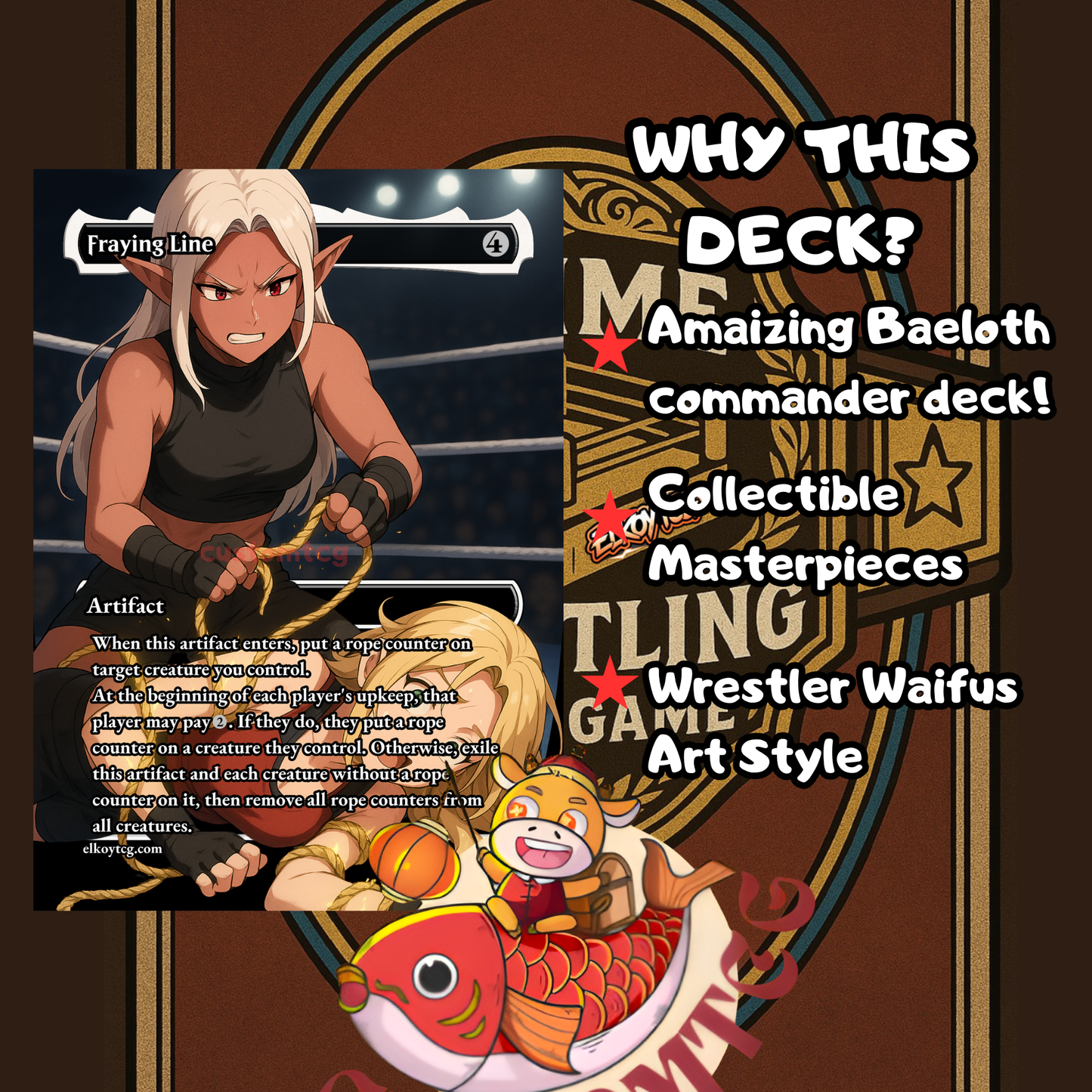 Wrestler Waifus – Custom Themed Deck