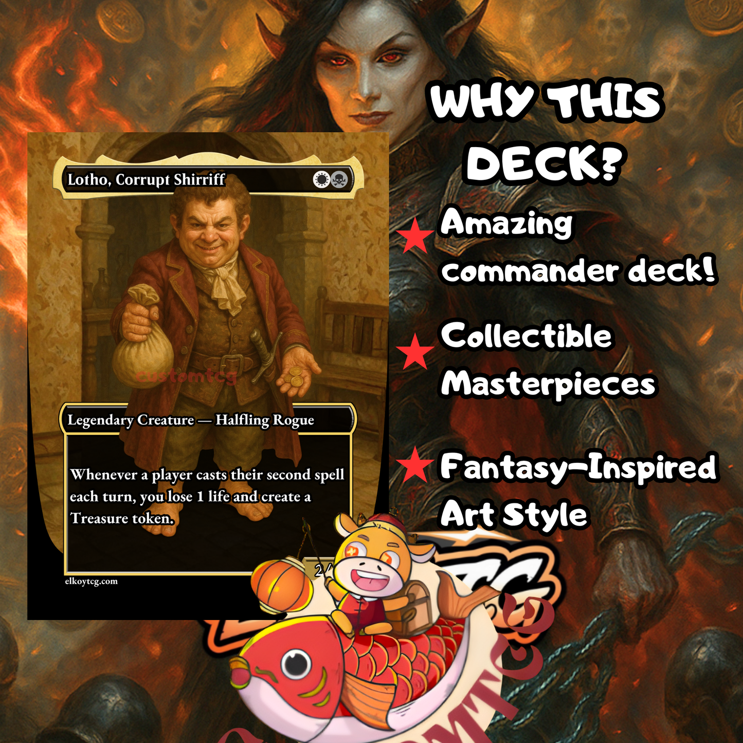Dihada, Binder of Wills Custom Deck