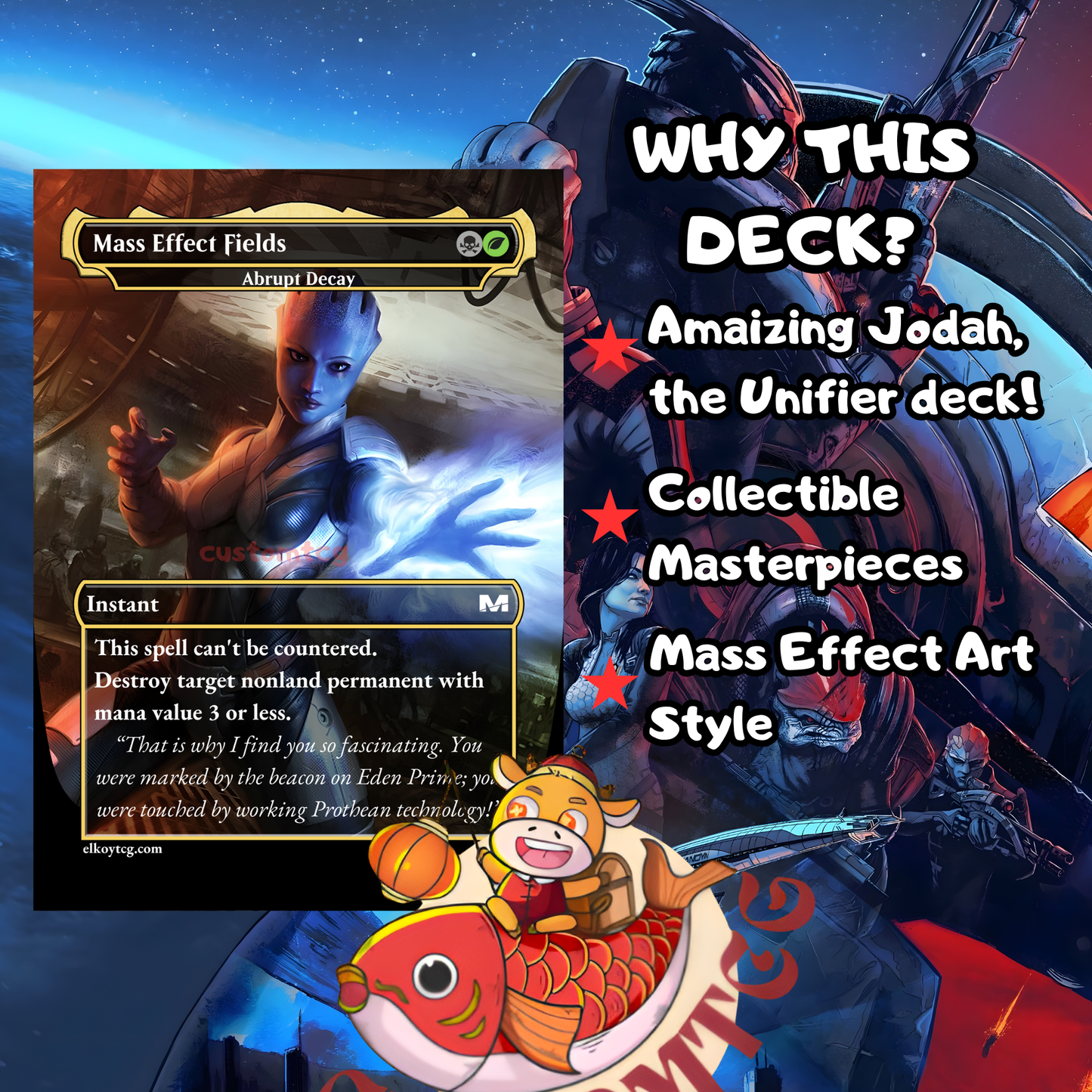 Mass Effect Custom Deck