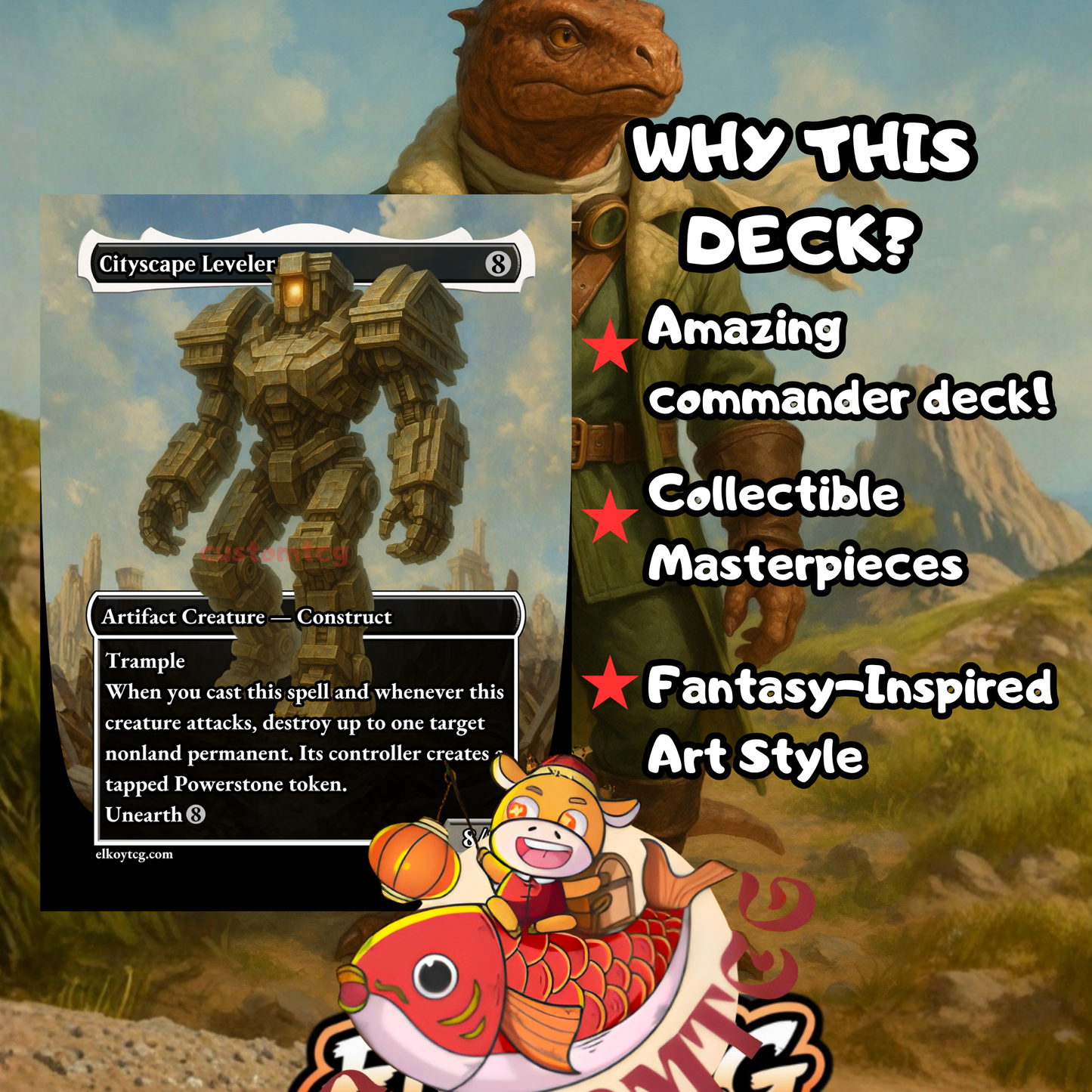 Tannuk, Steadfast Second Custom Deck