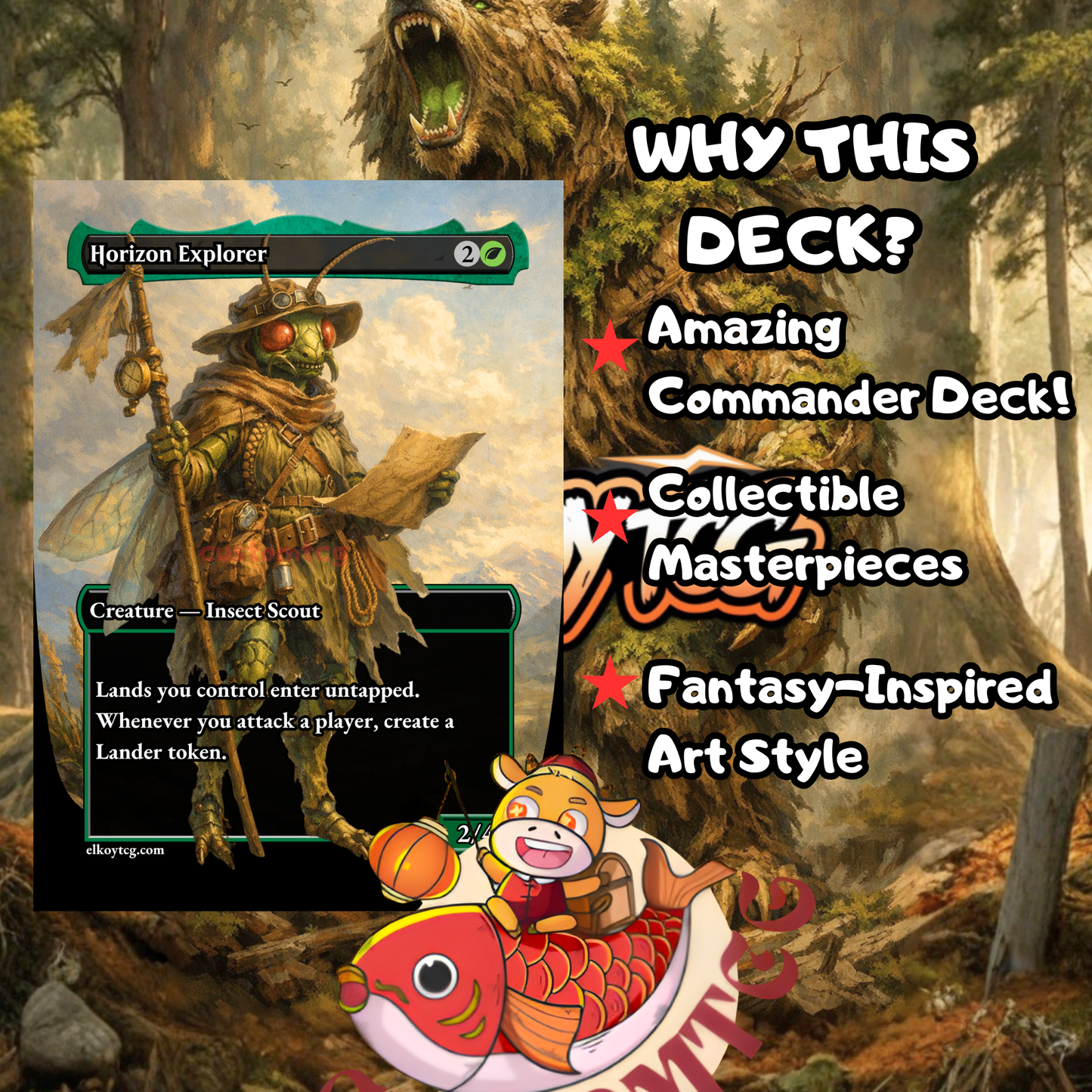 Lumra, Bellow of the Woods Custom Deck