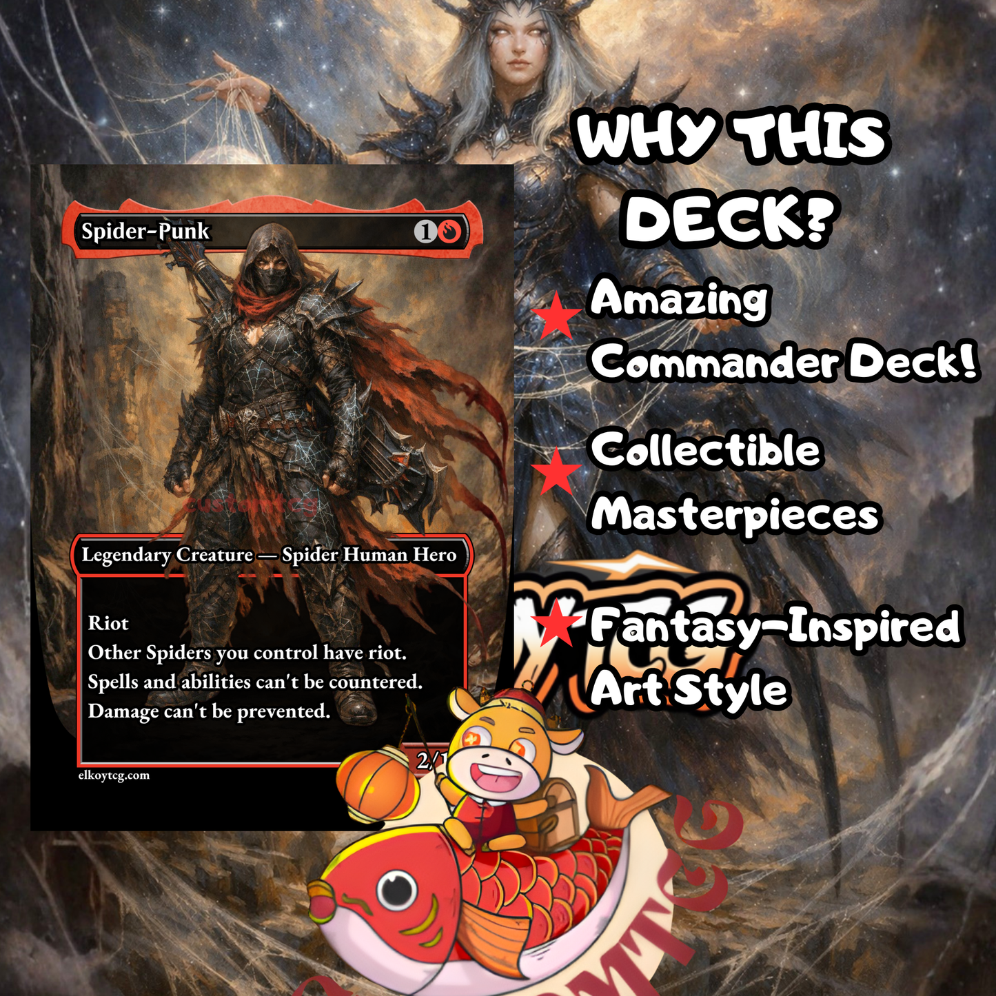 Cosmic Spider-Man Custom Deck