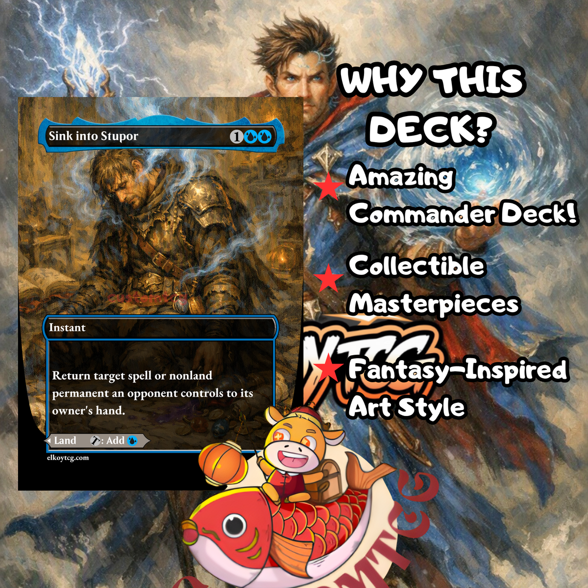 Ral, Monsoon Mage — Izzet Spellslinger Storm Custom Deck