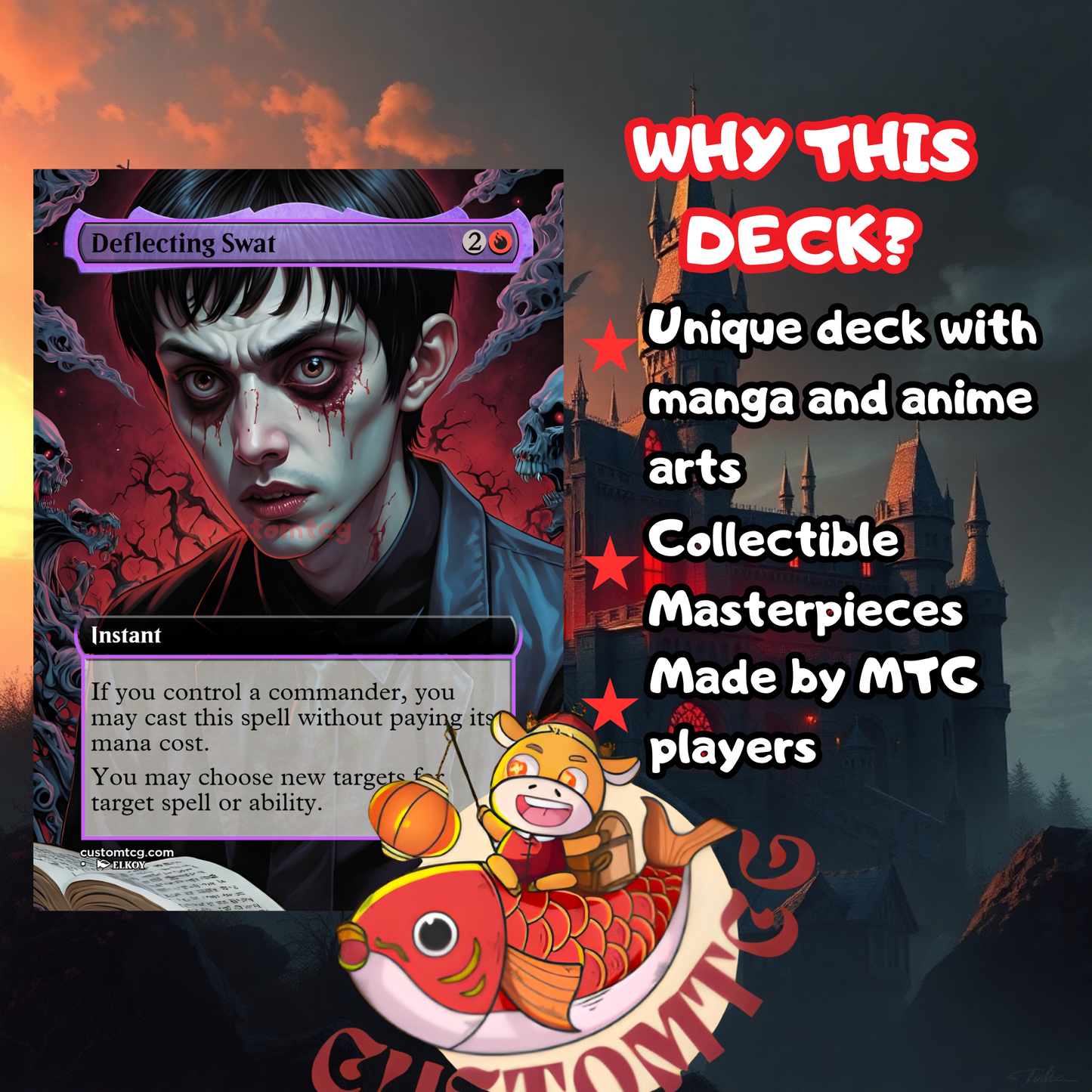 Edg4r M4rk0v C0mmander Deck