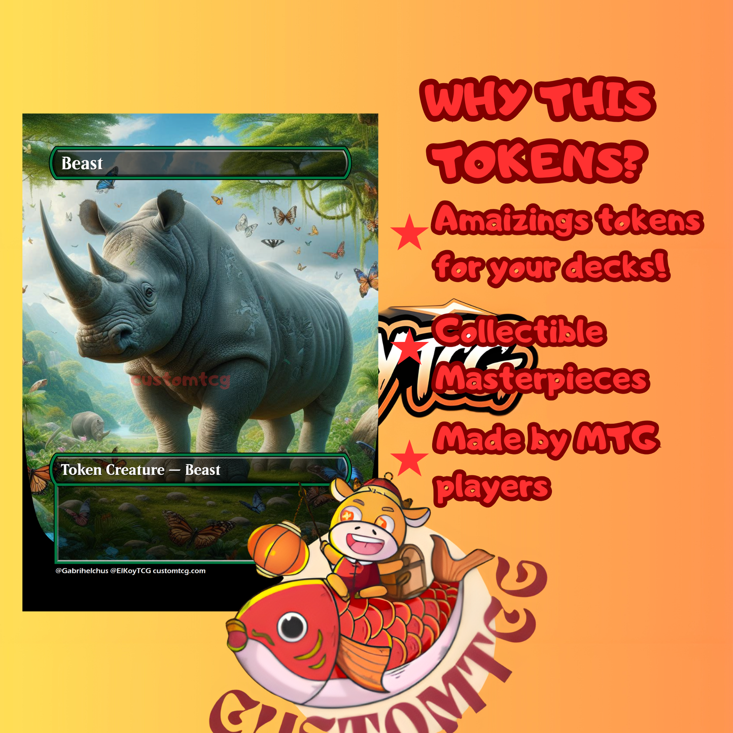 Custom Tokens Pack 🃏