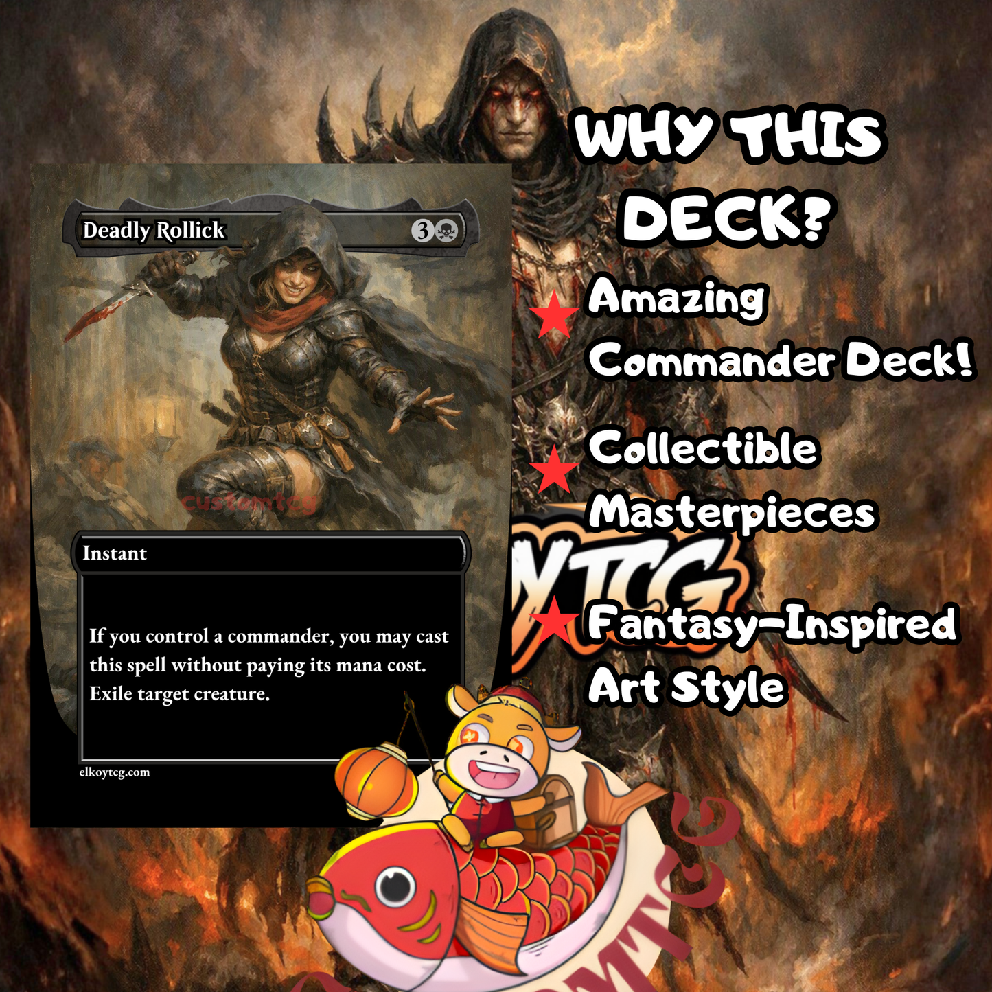 The Lord of Pain Custom Deck (Rakdos Punisher / Group Slug)