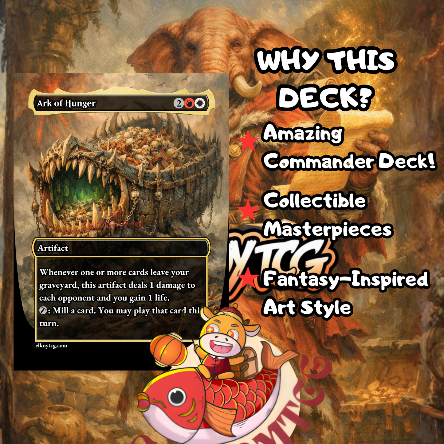 Quintorius, History Chaser Custom Deck