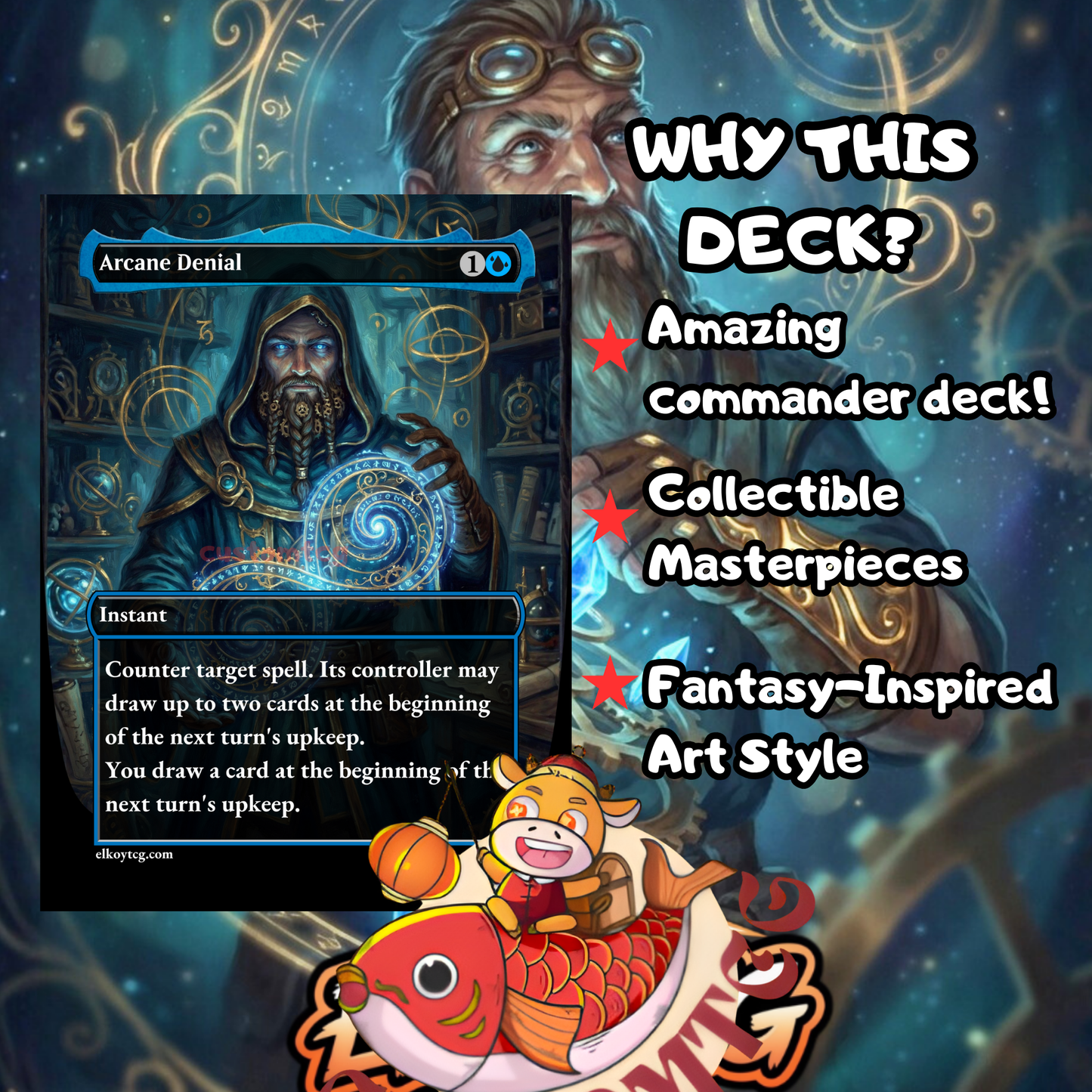 Rusko, Clockmaker Custom Deck