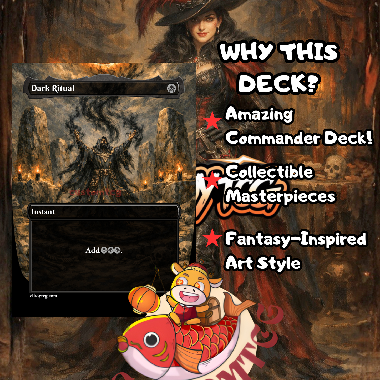 Marchesa, Leader of Death Custom Deck