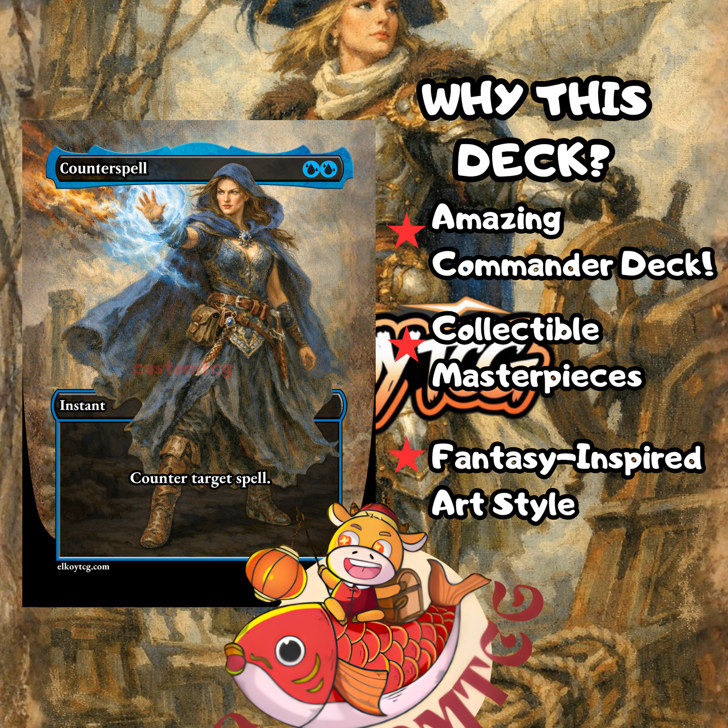 Arna Kennerüd, Skycaptain Custom Deck