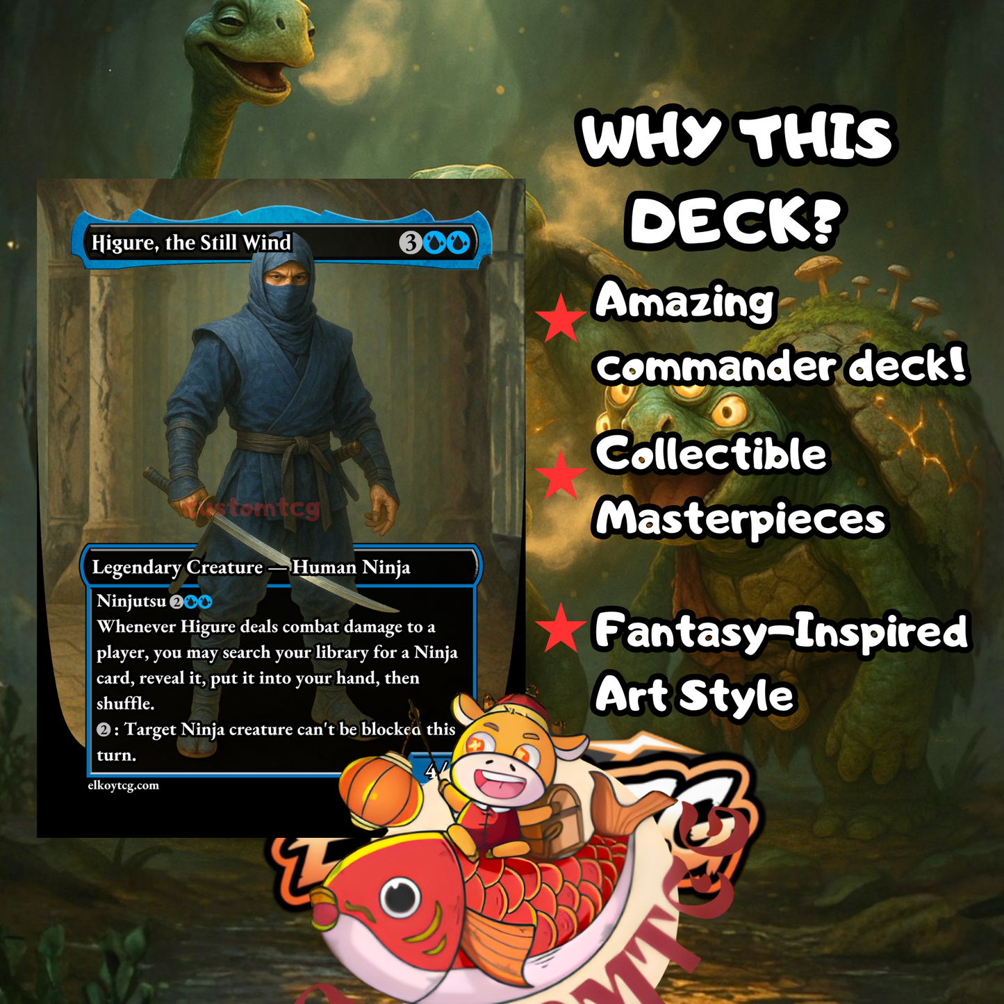 🛡️ Heroes in a Half Shell – Custom Commander Deck (100 Cards + Tokens)