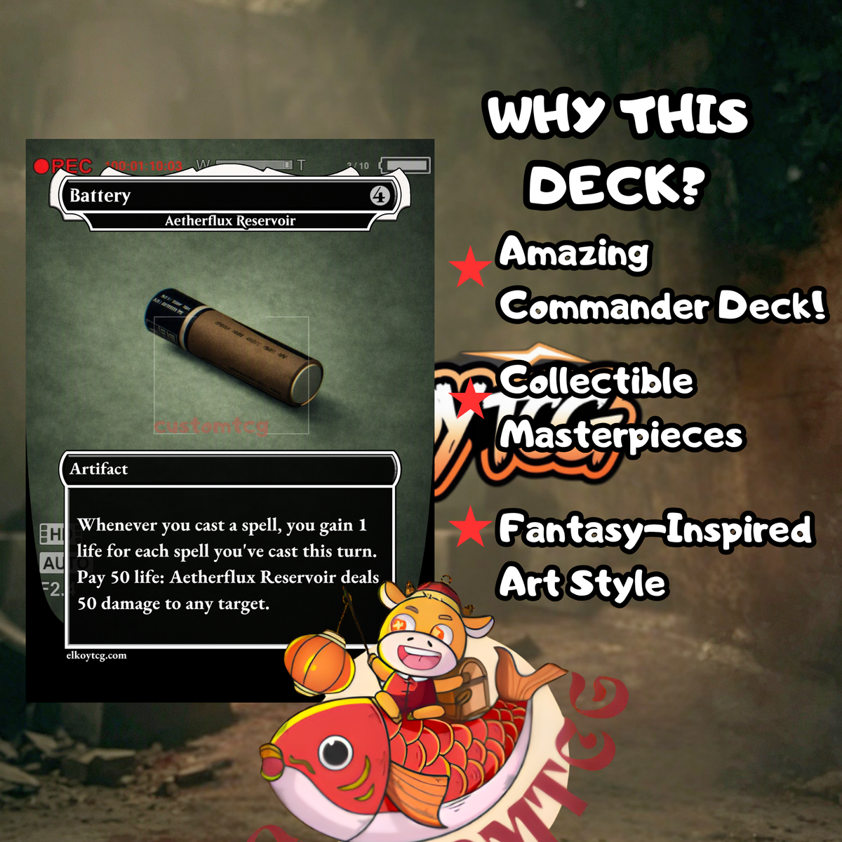 Outlast Custom Deck