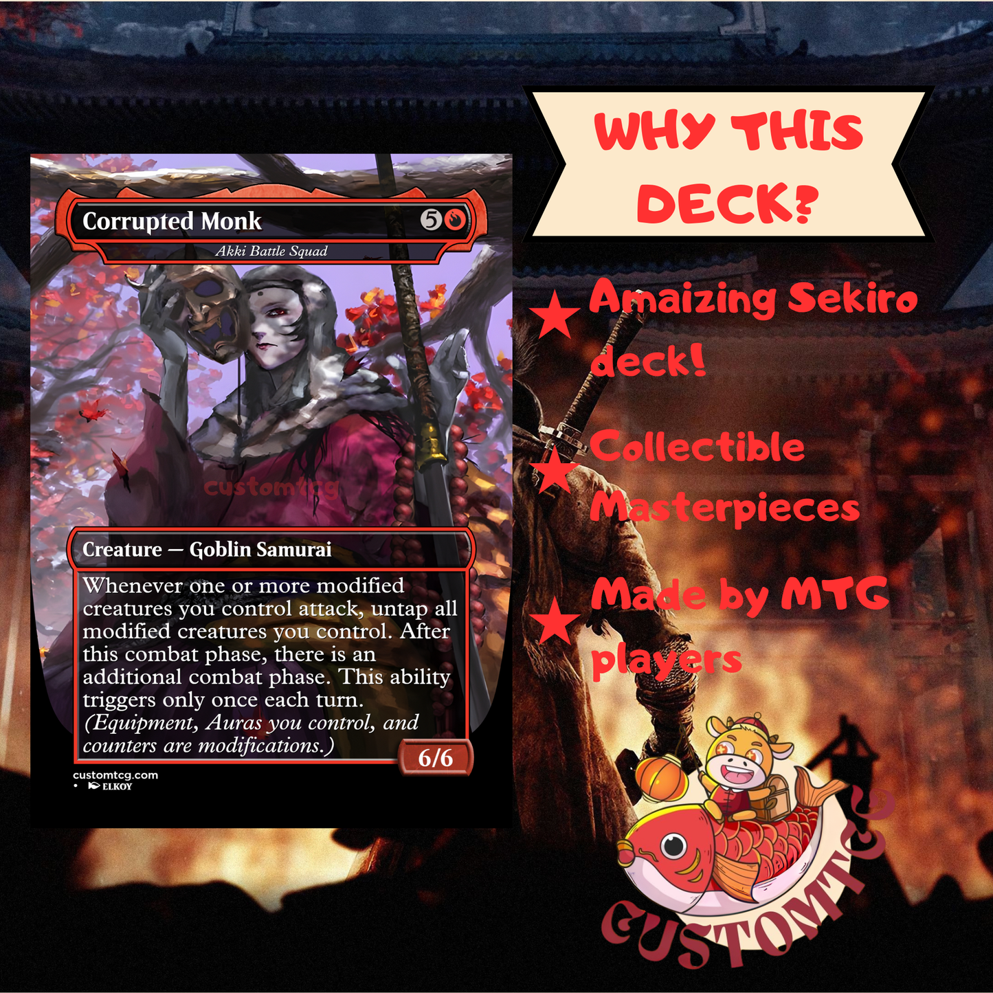 SEKIRO Custom Deck