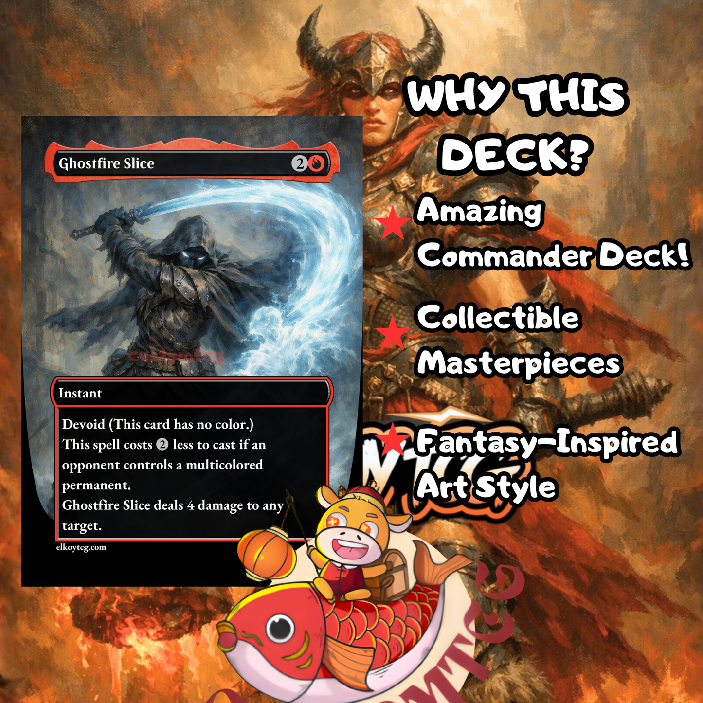 Imodane, the Pyrohammer custom deck
