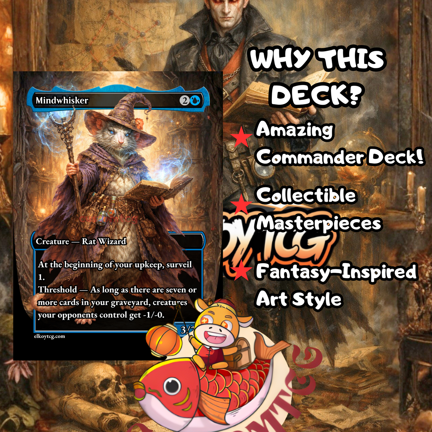 Mirko, Obsessive Theorist – CUSTOM Deck 🧛🔍