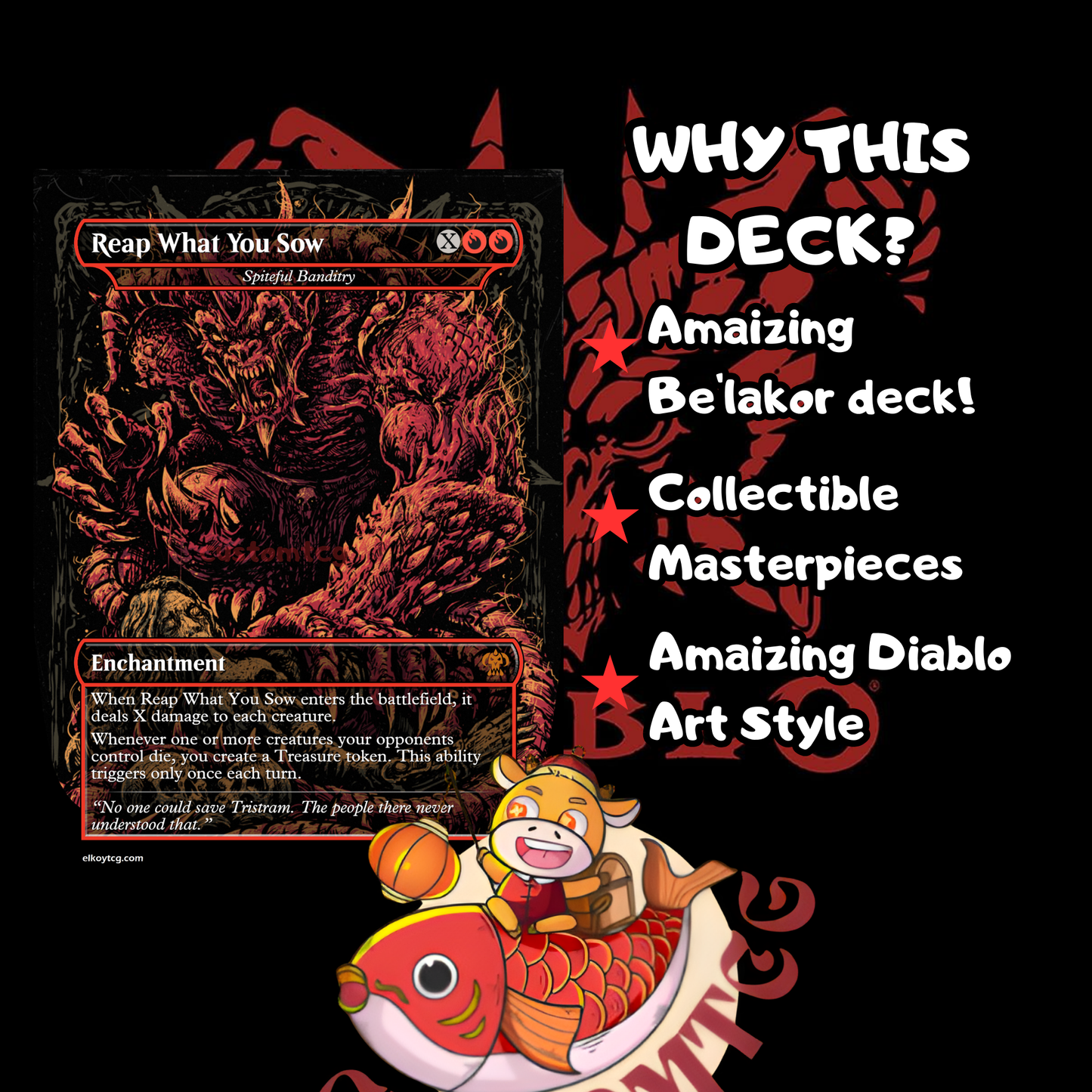 Diablo Custom Commander Deck