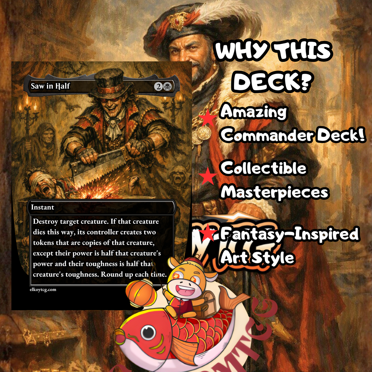 Kambal, Profiteering Mayor — Orzhov Token Swarm Custom Deck