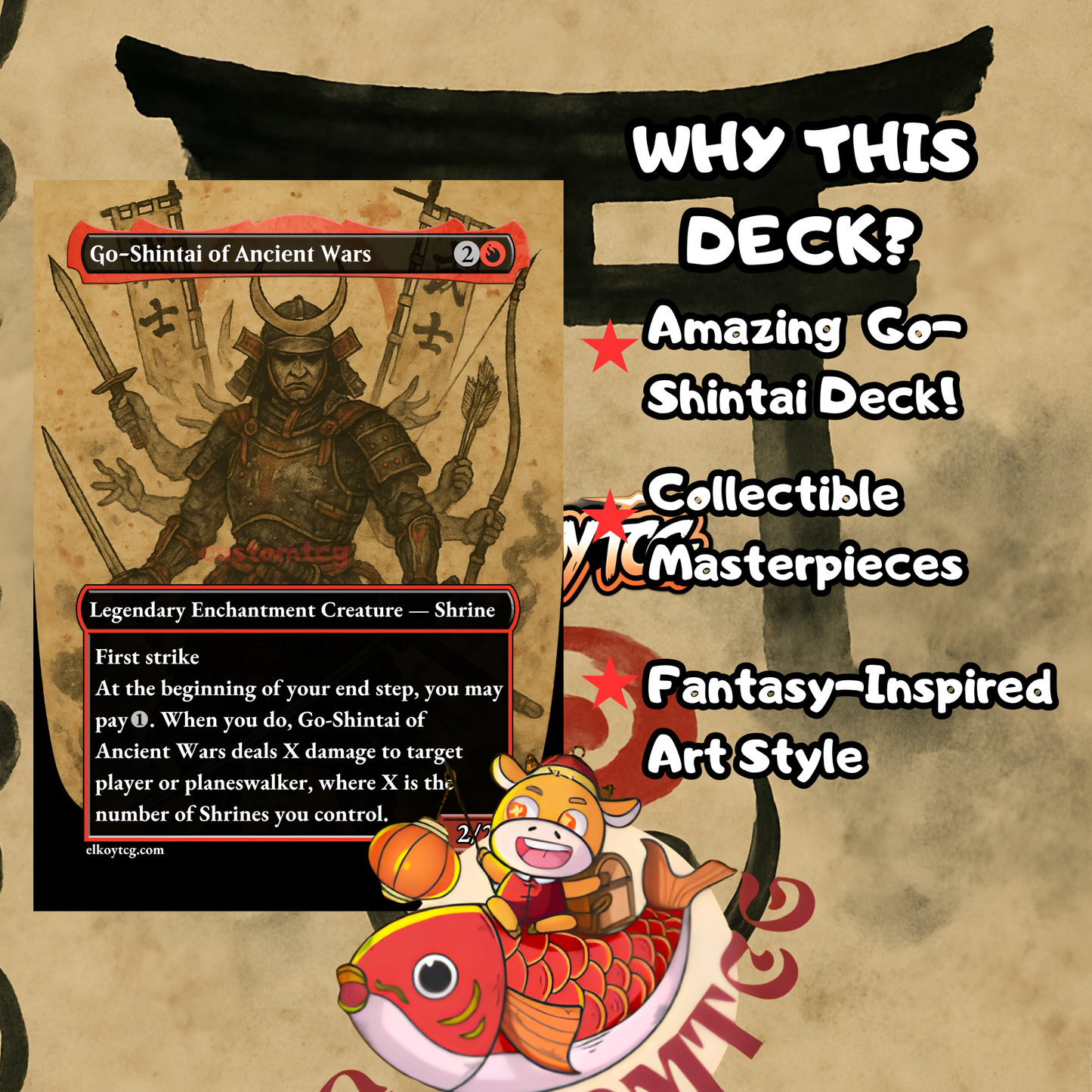 Go-Shintai of Life’s Origin – Top 38 Custom Deck ⛩️