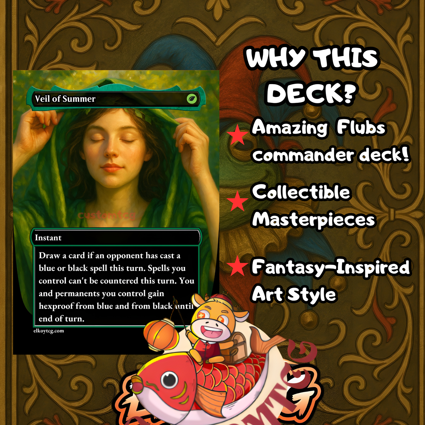 Flubs, the Fool V2.0 Custom Deck