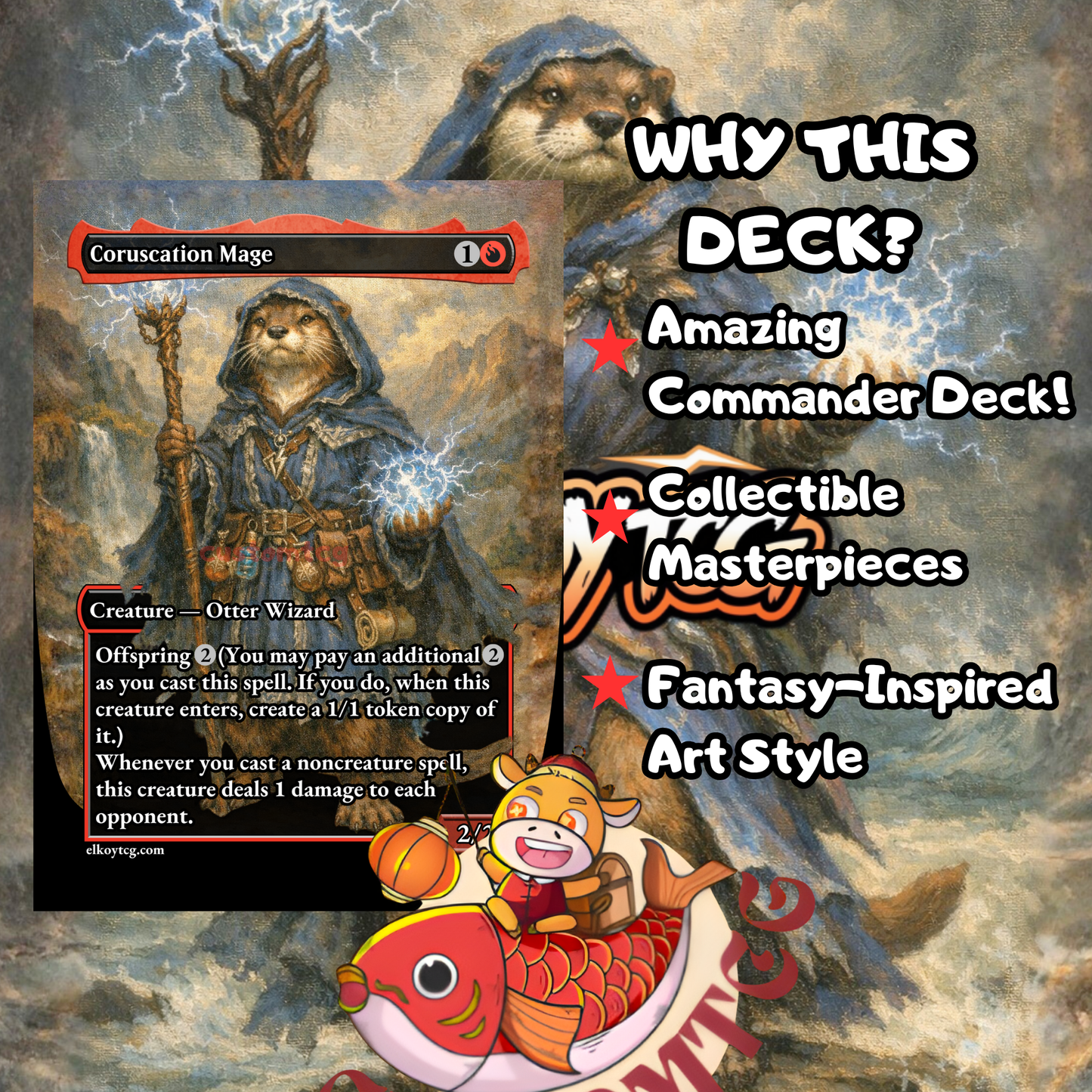 Alania, Divergent Storm Custom Deck 🦦🌩️