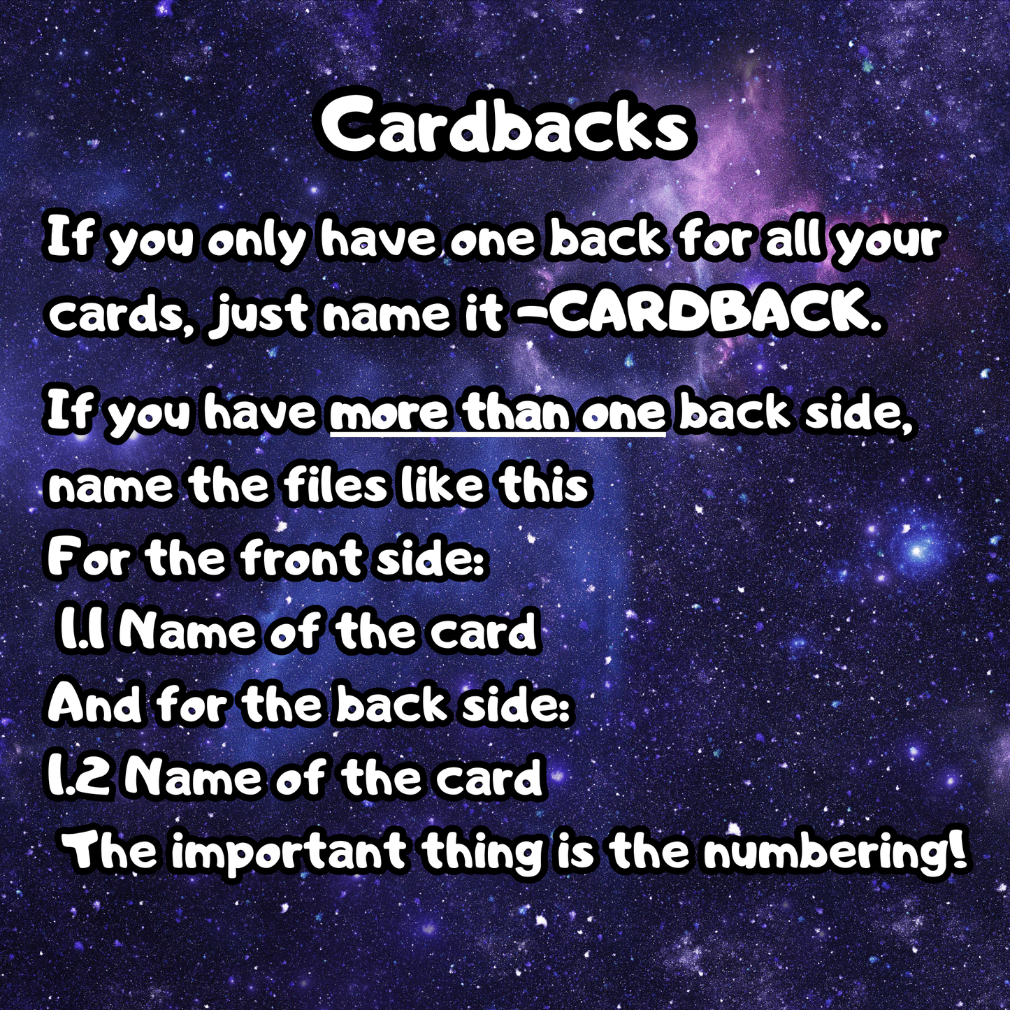 Print Your Cards! (Ps30)