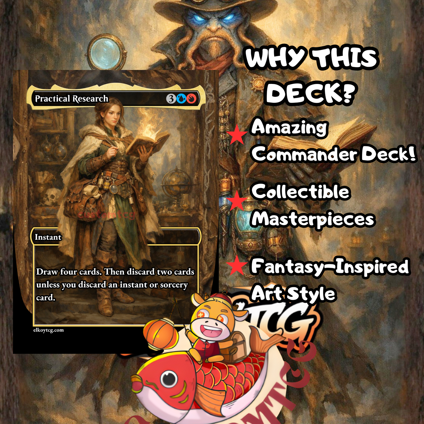 Melek, Reforged Researcher Custom Deck