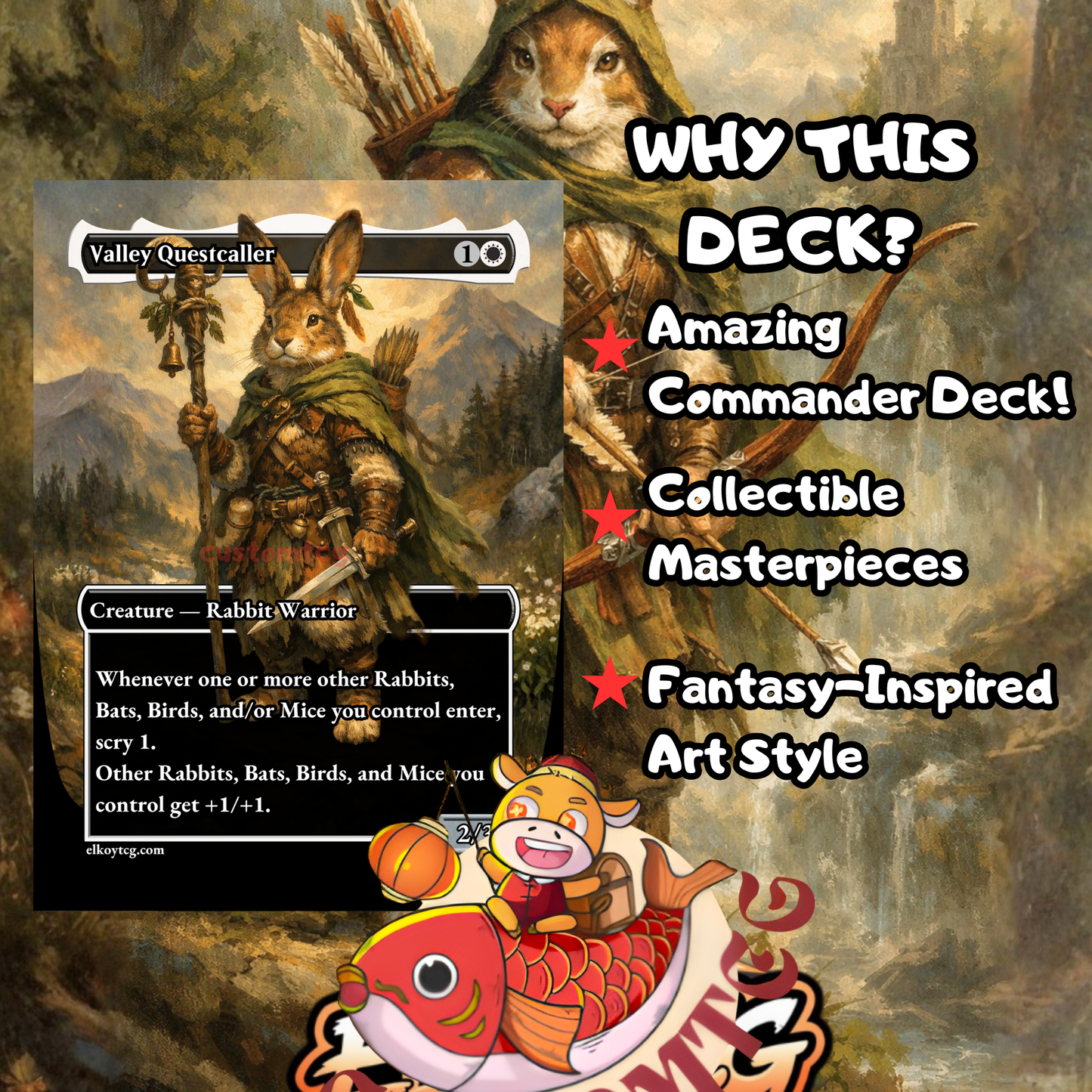 Finneas, Ace Archer Custom Deck