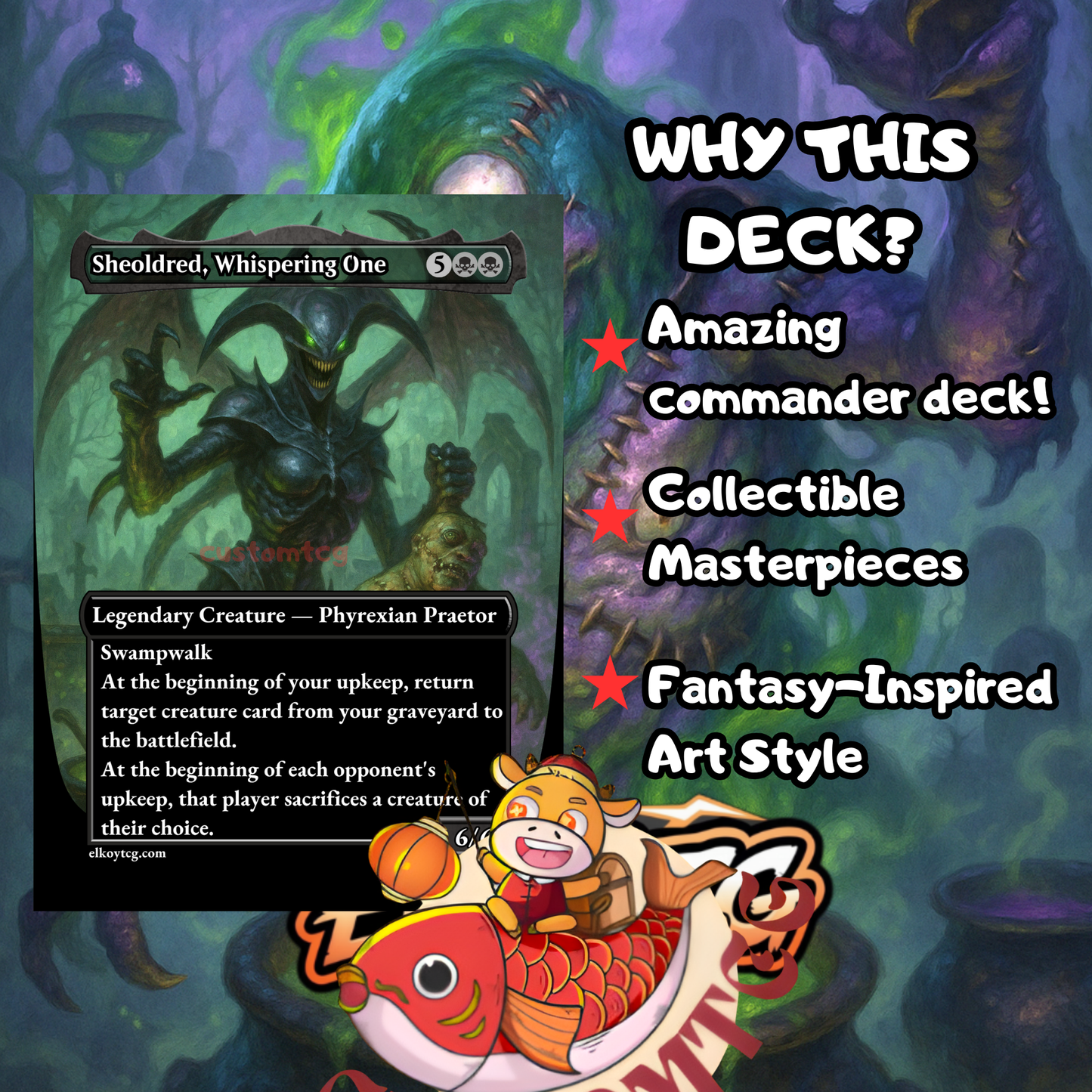 The Mimeoplasm – Custom Deck (100 Cards + Tokens)