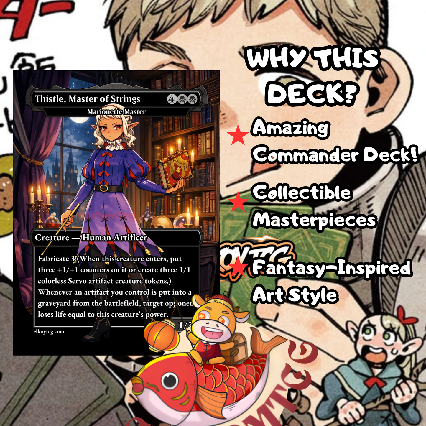 Delicious in Dungeon Custom Deck