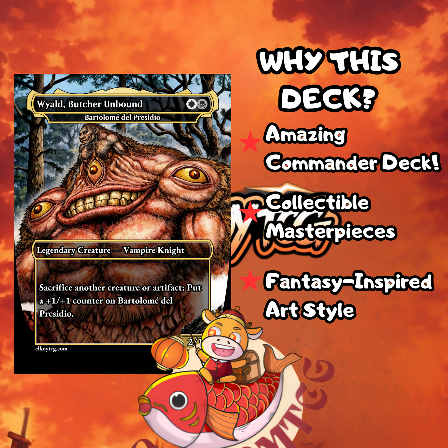 Berserk V4 Custom Deck – Manga Colored Style