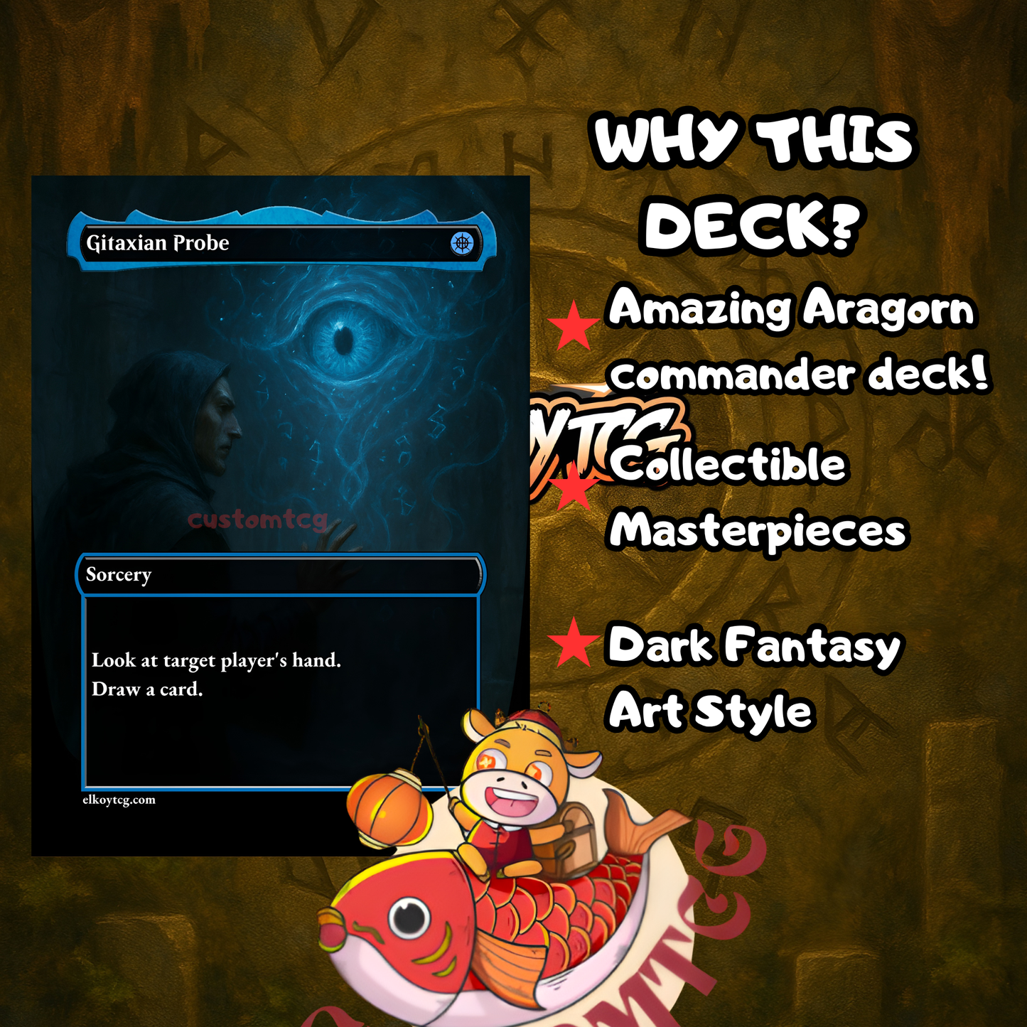 Aragorn, the Uniter – Custom Deck (TOP 14 CHALLENGE DECK!)