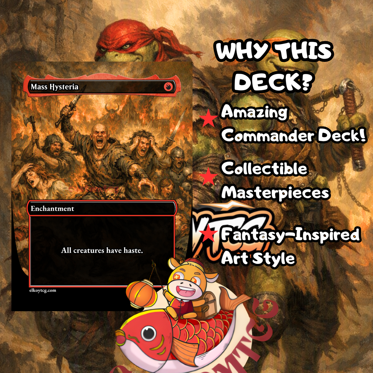 Raph & Mikey, Troublemakers custom deck