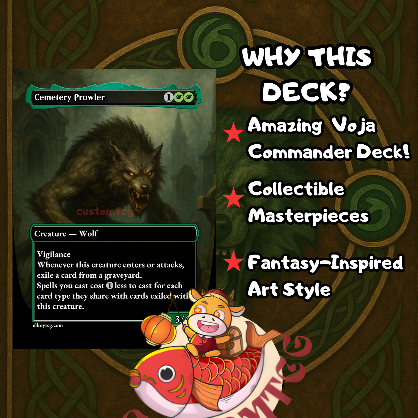 Voja “Jaws of the Conclave” — Top‑41 Custom Deck