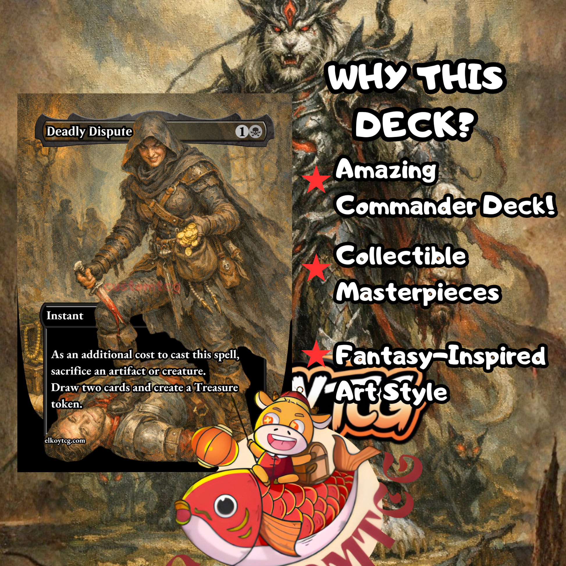 Brimaz, Blight of Oreskos Custom Deck