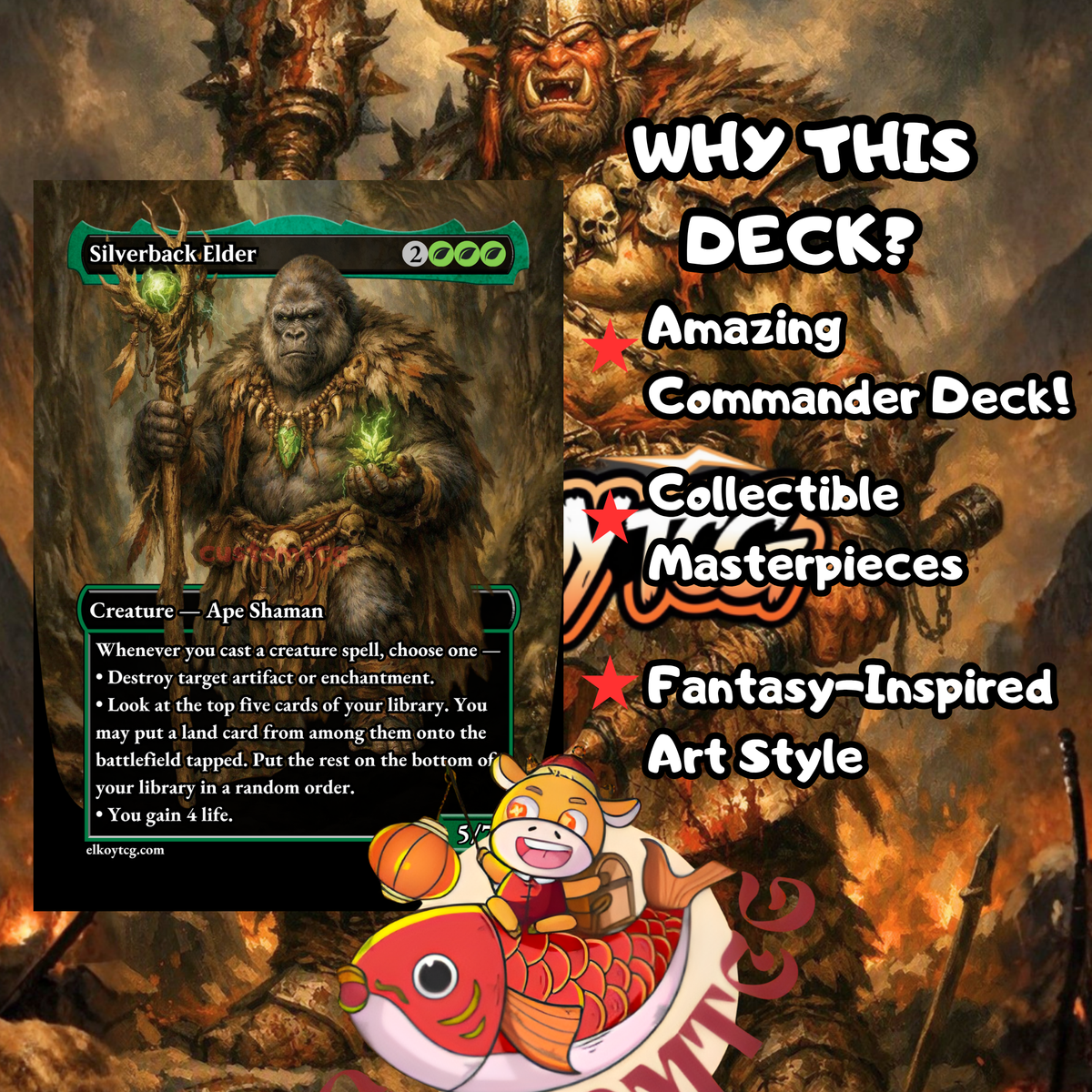 Ruric Thar, the Unbowed Custom Deck