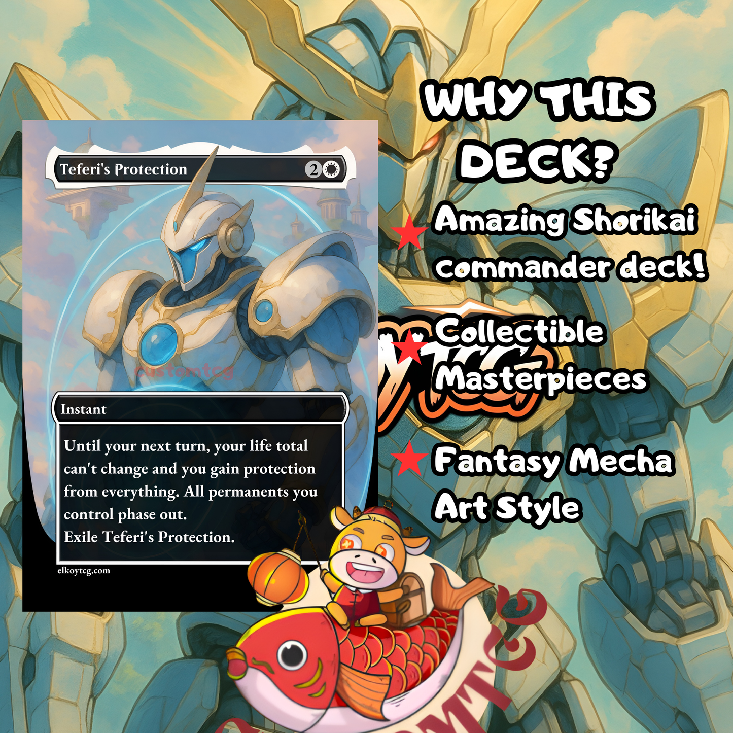 Shorikai Mecha Custom Themed Deck 💥