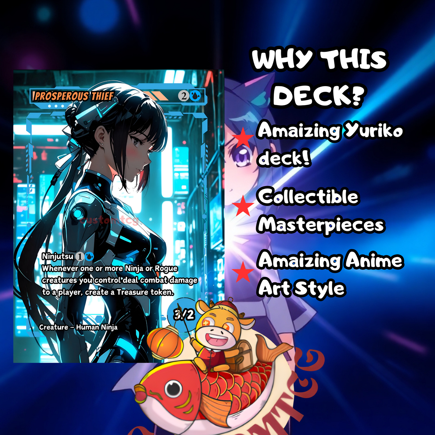 Yvrik0 Waifu C0mmander Deck