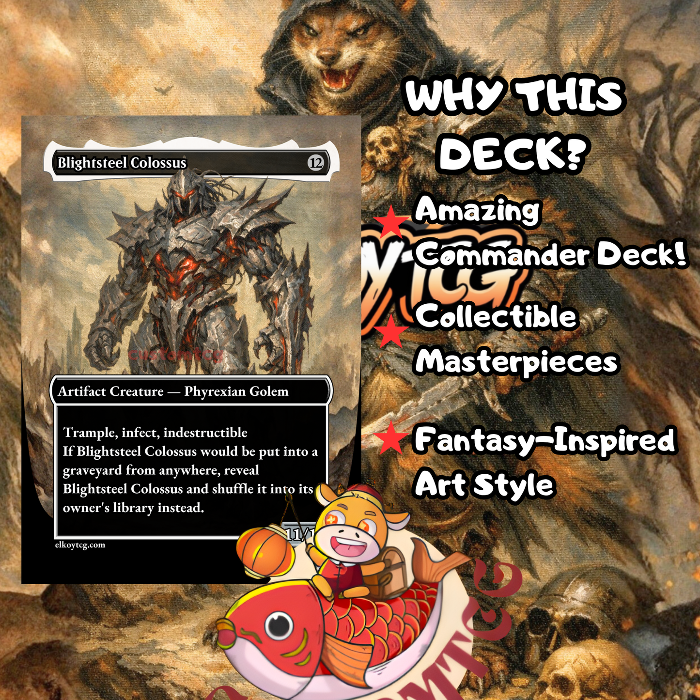 The Infamous Cruelclaw Custom Deck