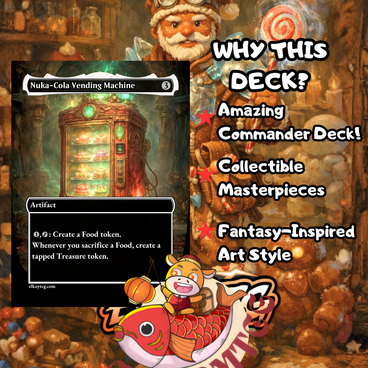 Brenard, Ginger Sculptor V2 Custom Deck