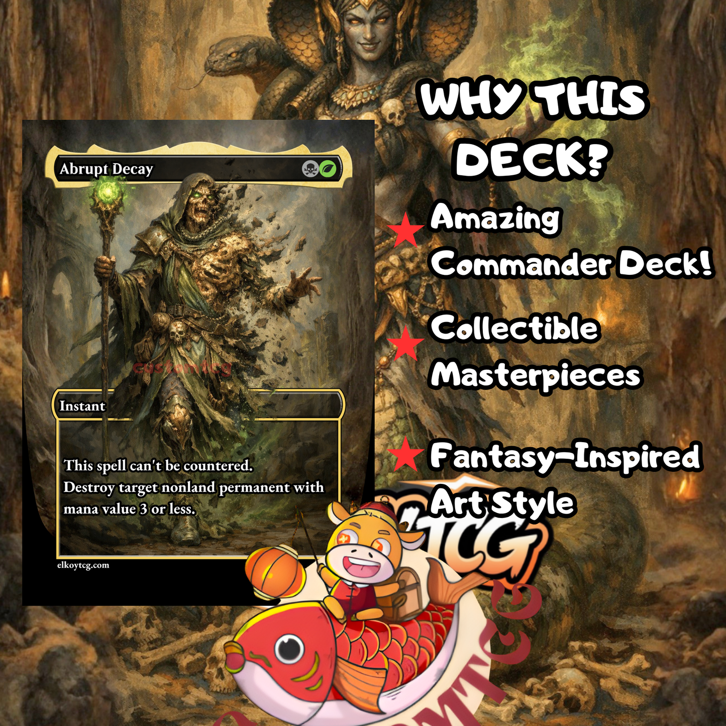 Sidisi, Brood Tyrant Custom Deck