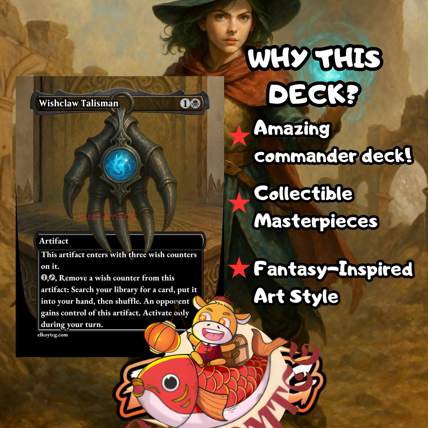 Terra, Magical Adept Custom Deck