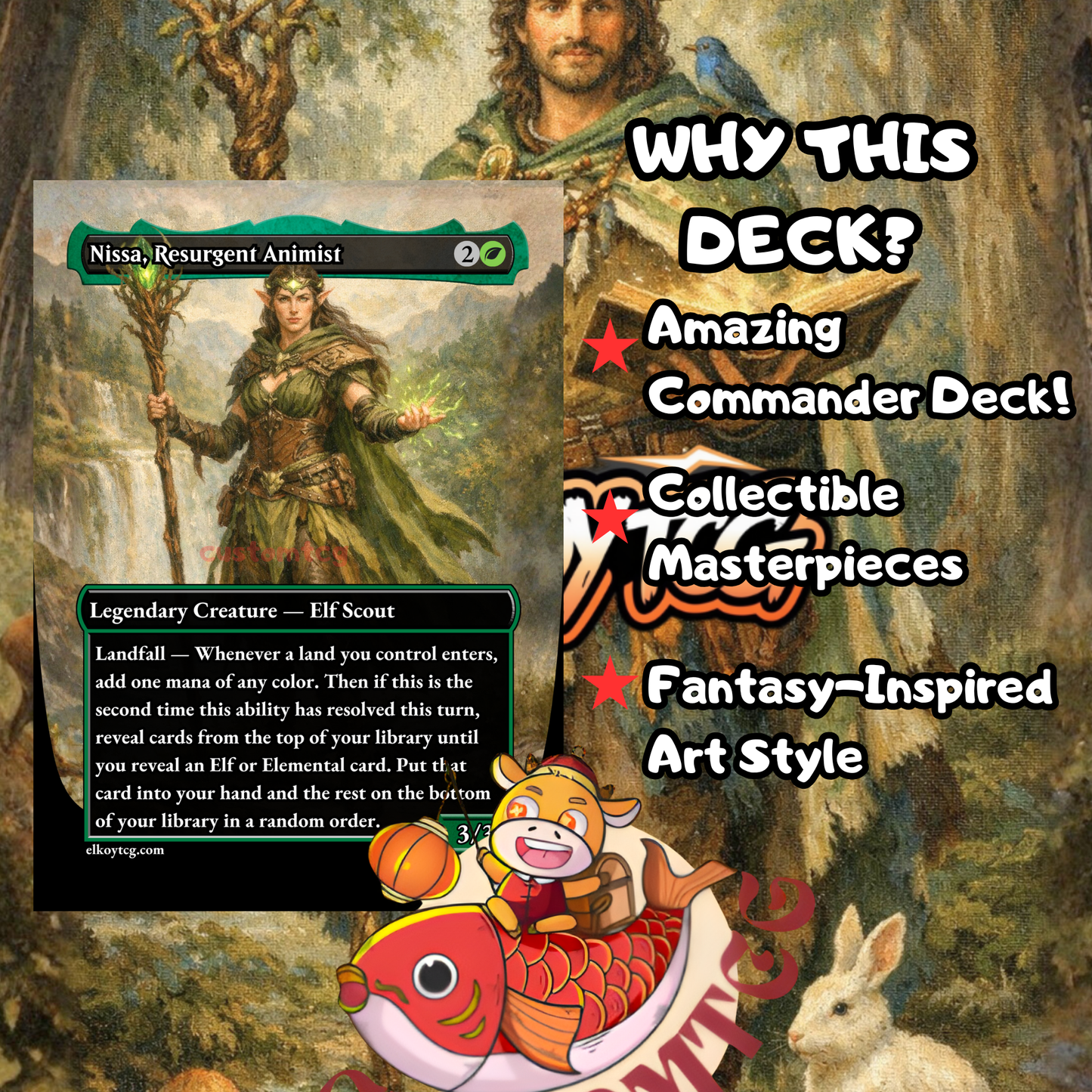 Chulane, Teller of Tales Custom Deck