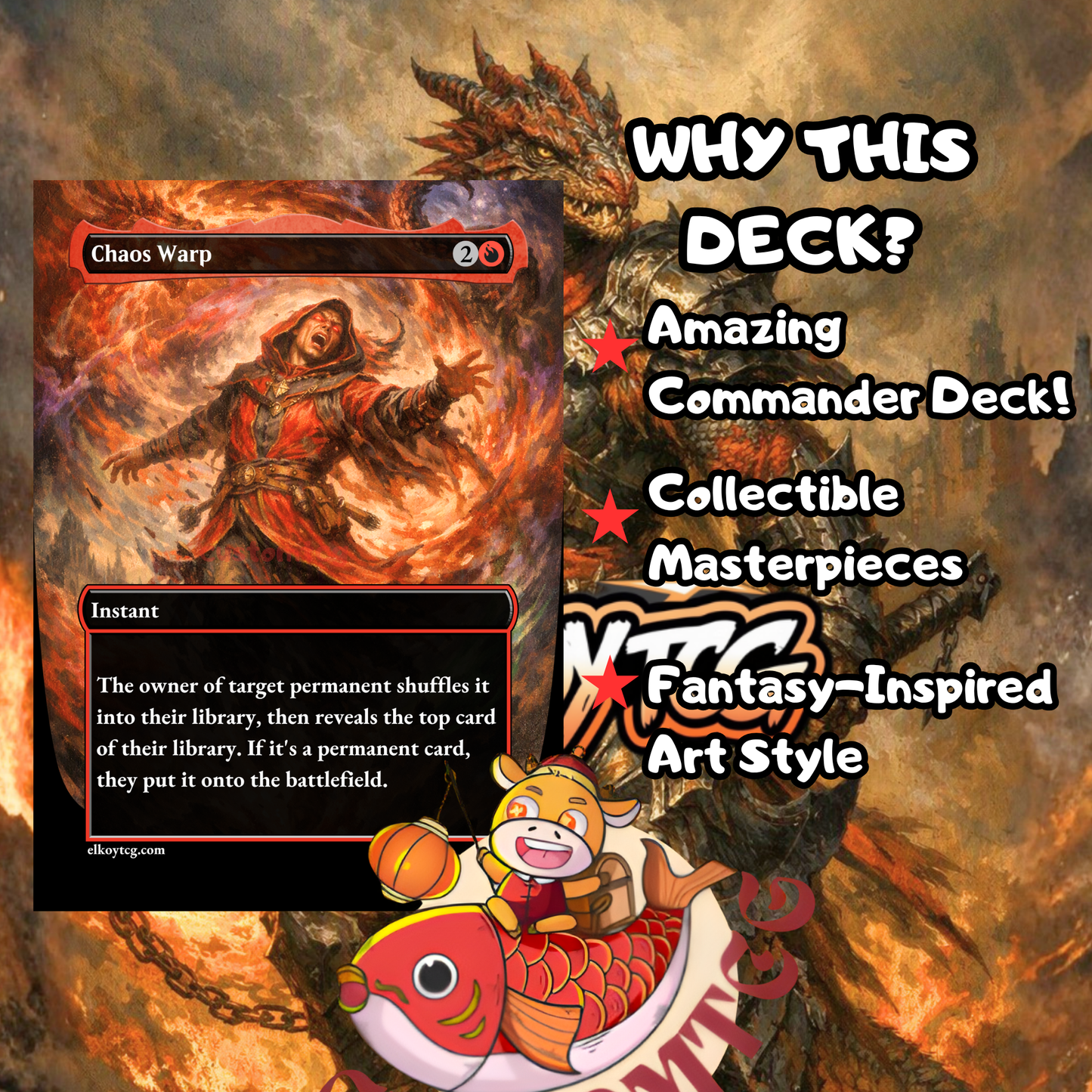 Ognis, the Dragon's Lash — Jund Treasure & Haste Aggro Custom Deck