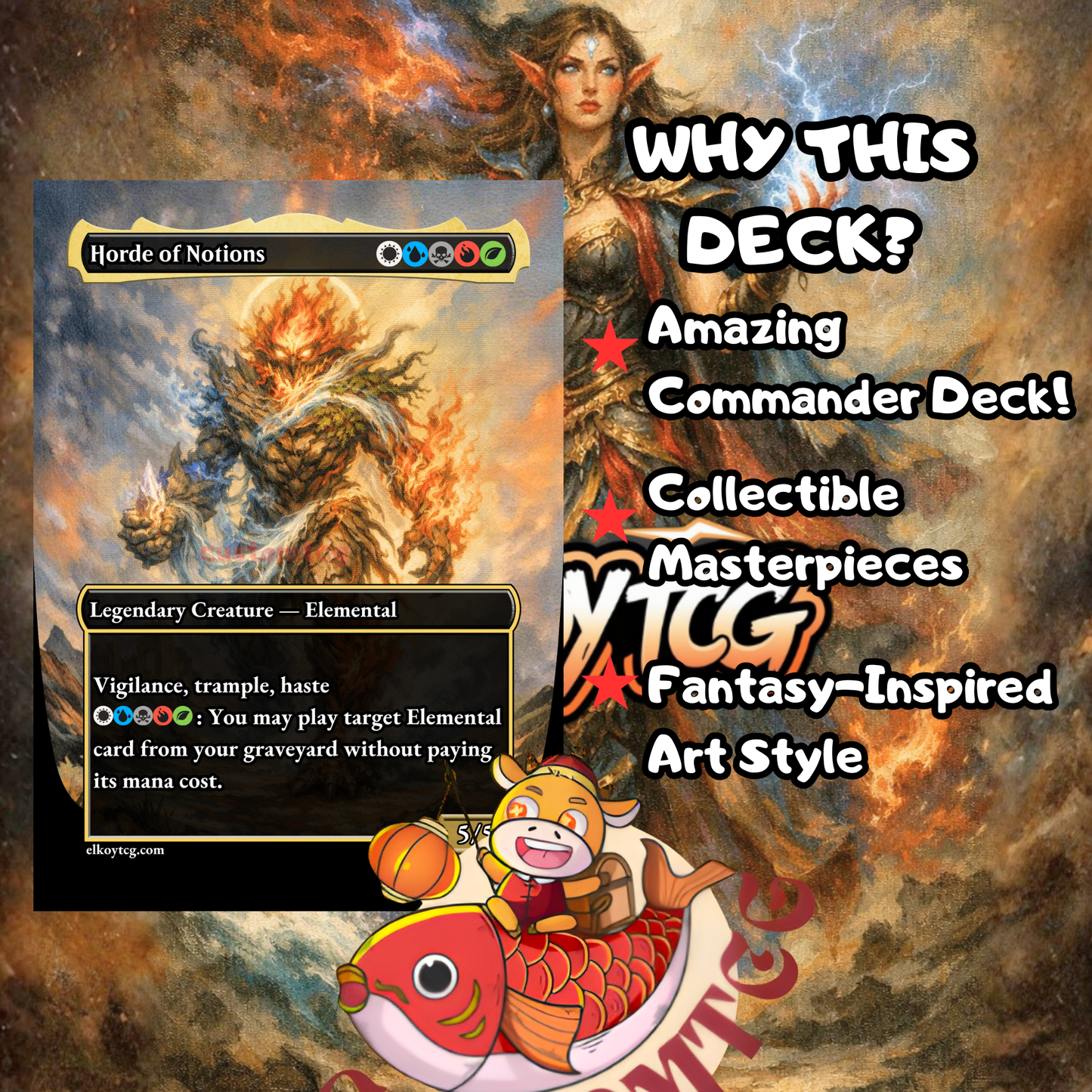 Ashling, the Limitless Custom Deck