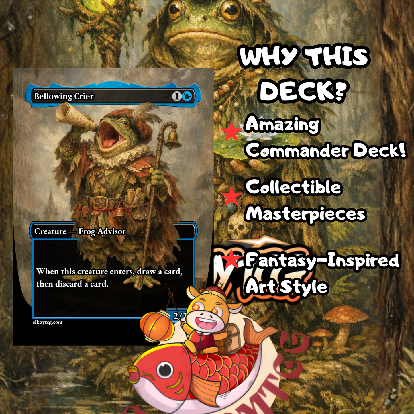 Clement, the Worrywort Custom Deck