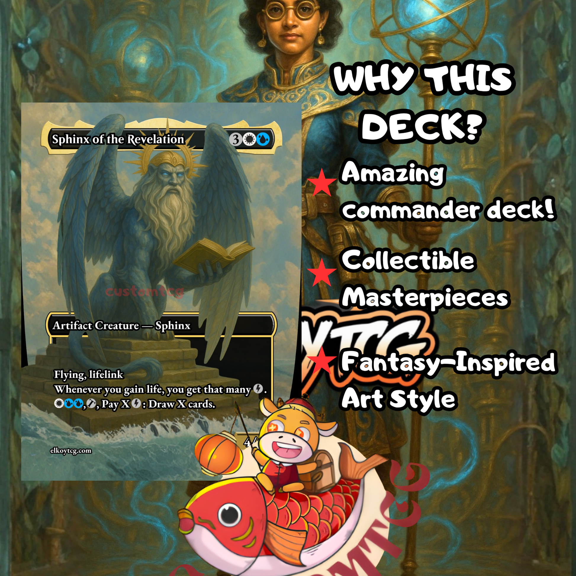 Satya, Aetherflux Genius  Custom Deck  ElkoyTCG