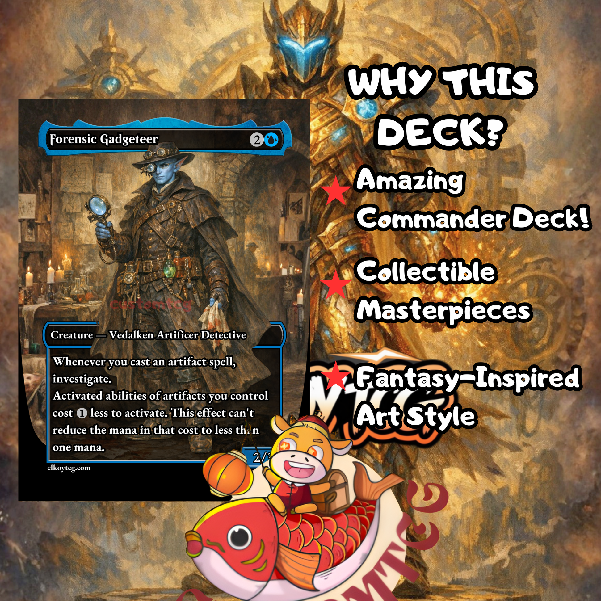 Iron Man, Titan of Innovation Custom Deck Iron Man, Titan of Innovation Custom Deck